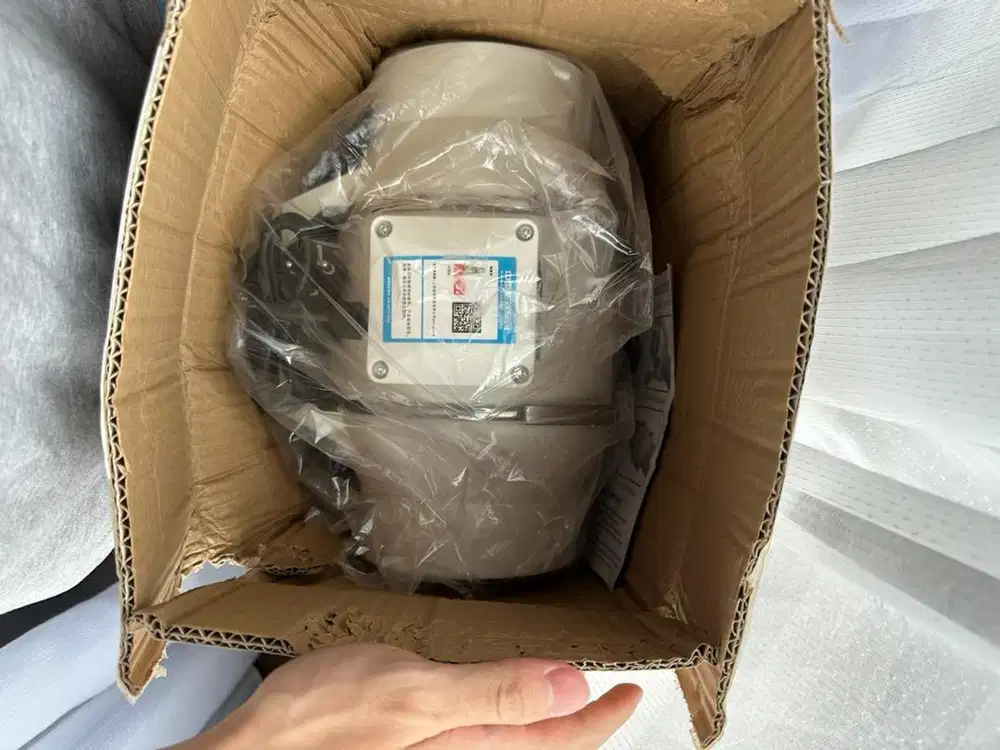 Kipas angin buang diam ekstraktor dinding jendela atau exhaustfan