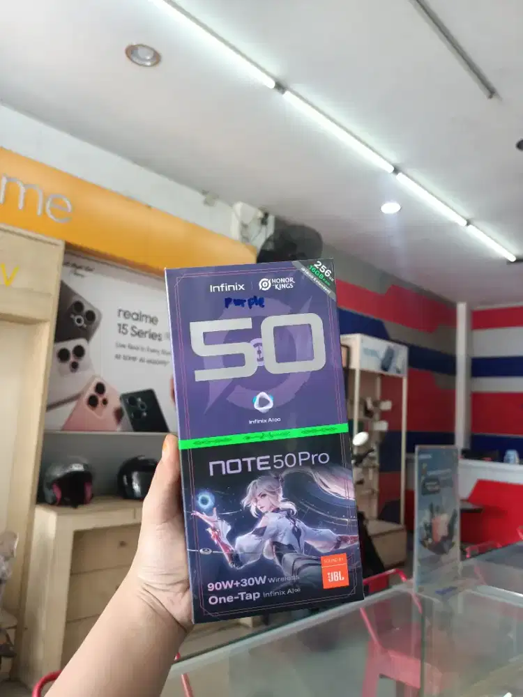 Infinix note 50 pro ram 8/256 BARANG BARU NO REPACK