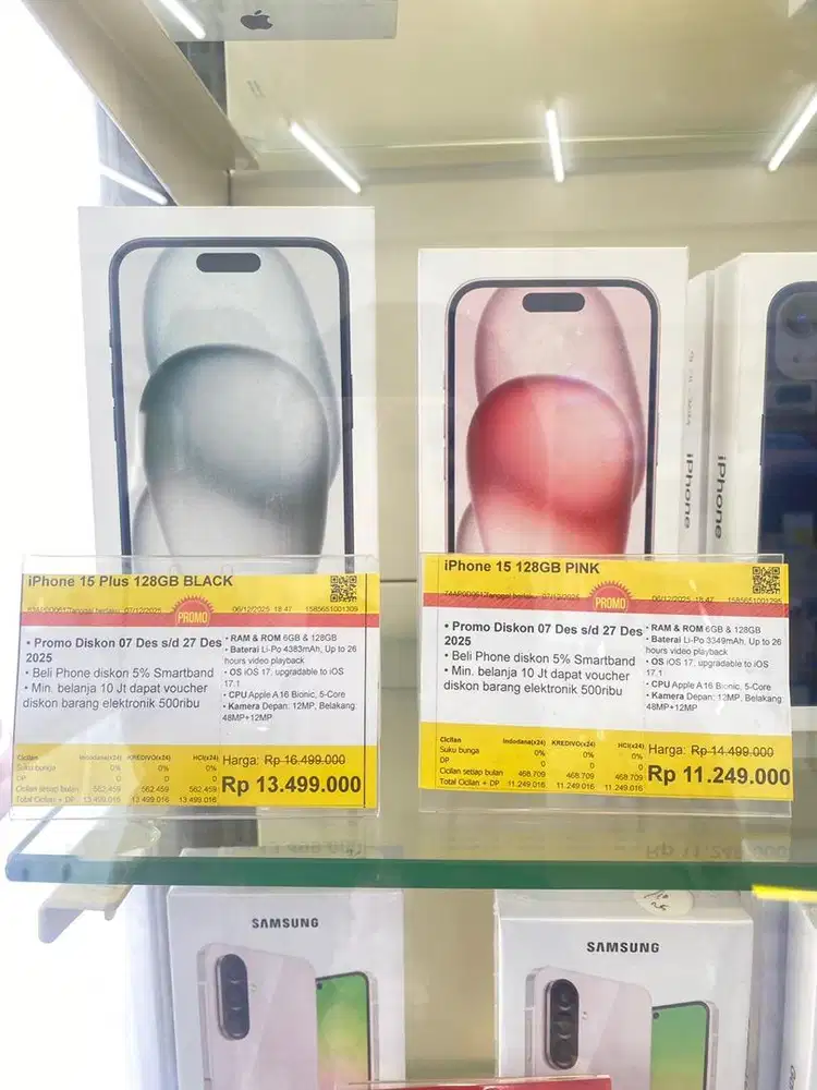 Iphone 15 Plus Atau 15 128GB #BisaCicilanPakaiKREDIVO