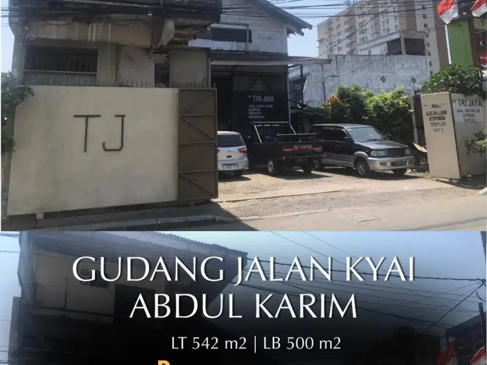 Gudang Toko di Jalan Kyai Abdul Karim Surabaya