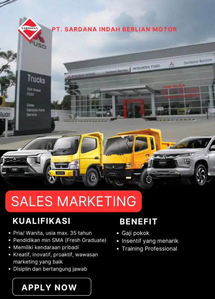 Sales Marketing Mitsubishi