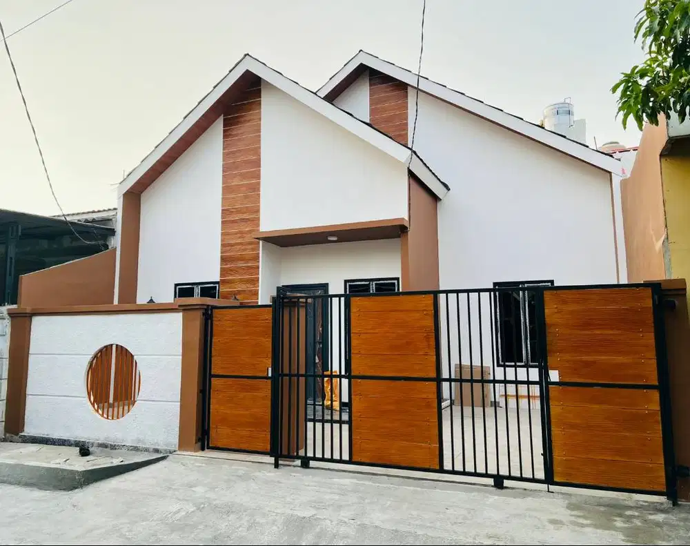 Jual Cepat rumah baru di kota harapan indah model scandinavian (C0588)