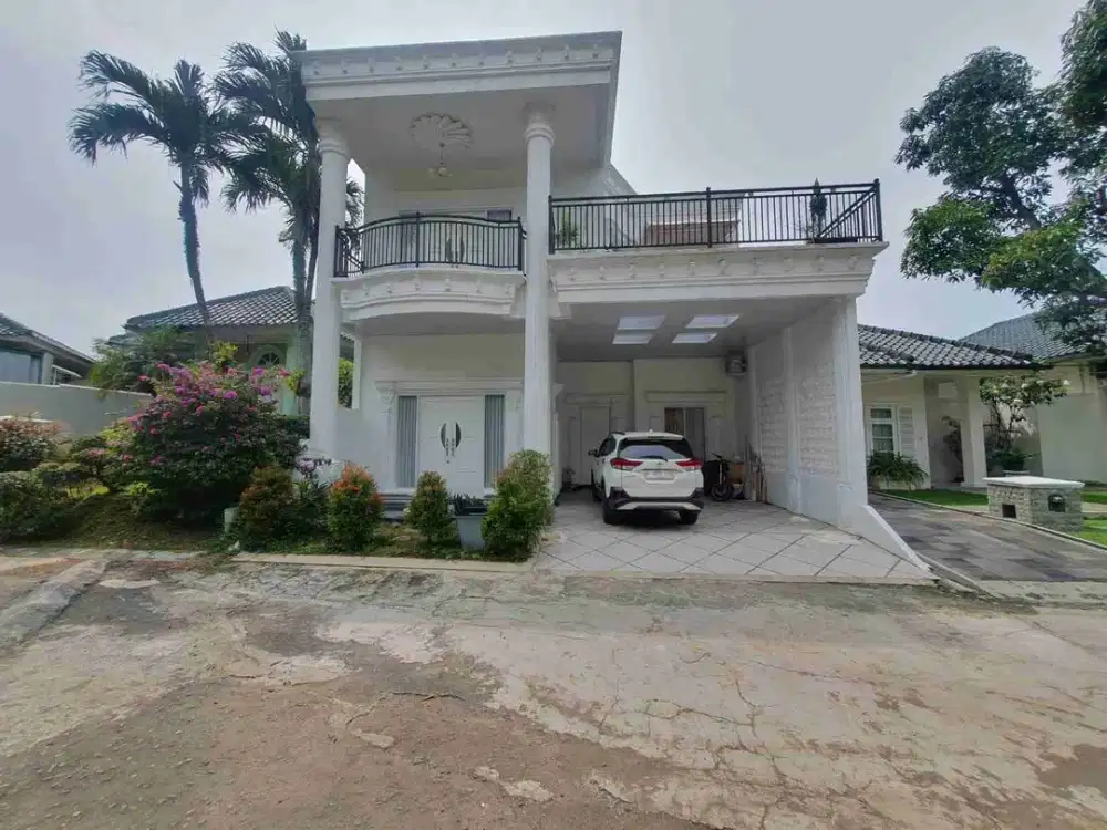 rumah mewah sentul ada kolam renang akses tol view gunung