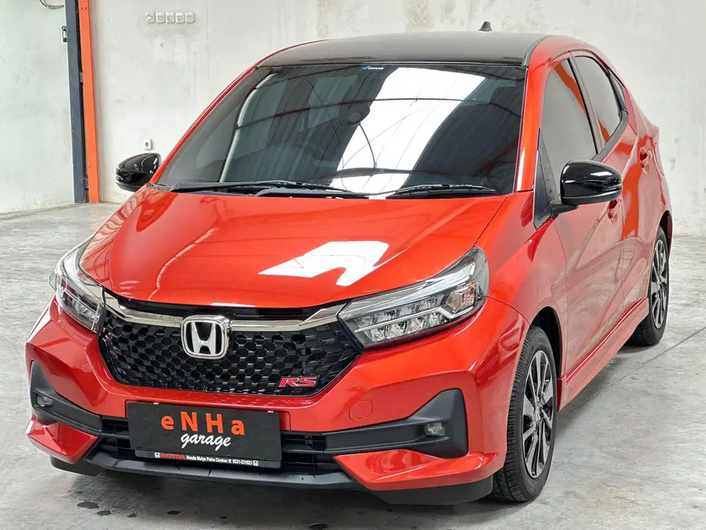 KM 6rb.. Honda New BRIO RS CVT AT 2024.. eNHa garage Semarang..