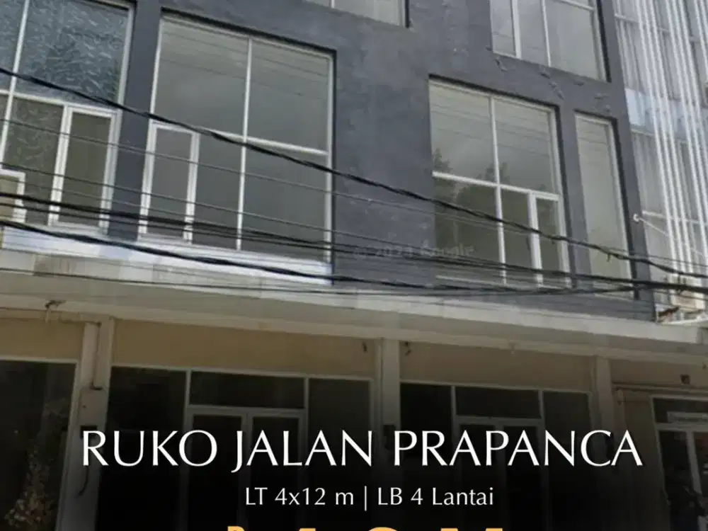 Ruko 4Lt Ada 3 Unit Jl Prapanca 2 Jejer dan 1 Sendirian Surabaya