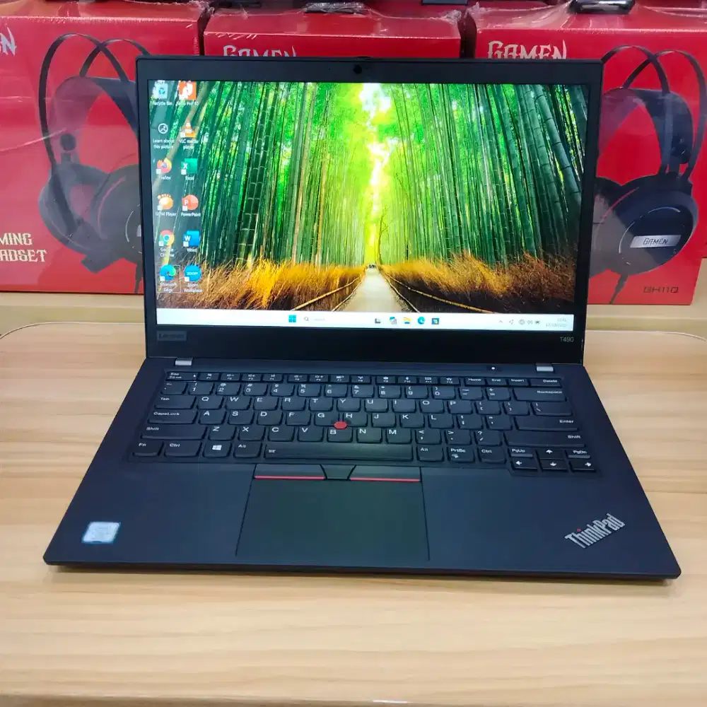 LAPTOP KENCANG! ThinkPad T490 i5 Gen 8. SSD 256GB Super Cepat!