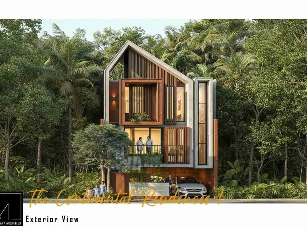 Rumah Tukad Badung Denpasar Garase 2 Mobil