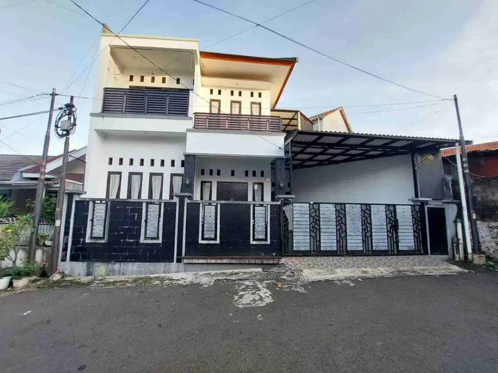 Rumah sejuk 2 lantai taman pajajaran dekat tol sumarecon