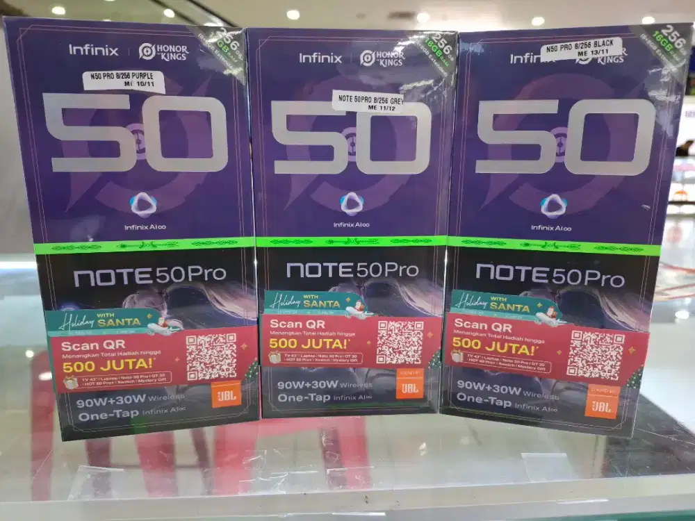 Kredit Infinix Note 50 Pro 256Gb Free Handsfree