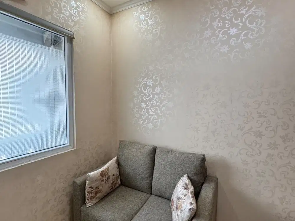 APARTEMEN GREEN PRAMUKA CITY 2 KAMAR FULL FURNISH PER 6 BULAN TOWER PENELOPE MALL JAKARTA PUSAT