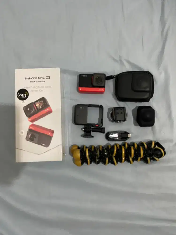 Action camera insta360 one rs twin edition kamera 360 4k