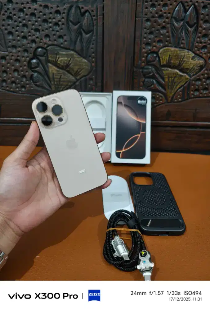 Iphone 16 pro 128gb resmi GDN/BLIBLI sejenis ibox