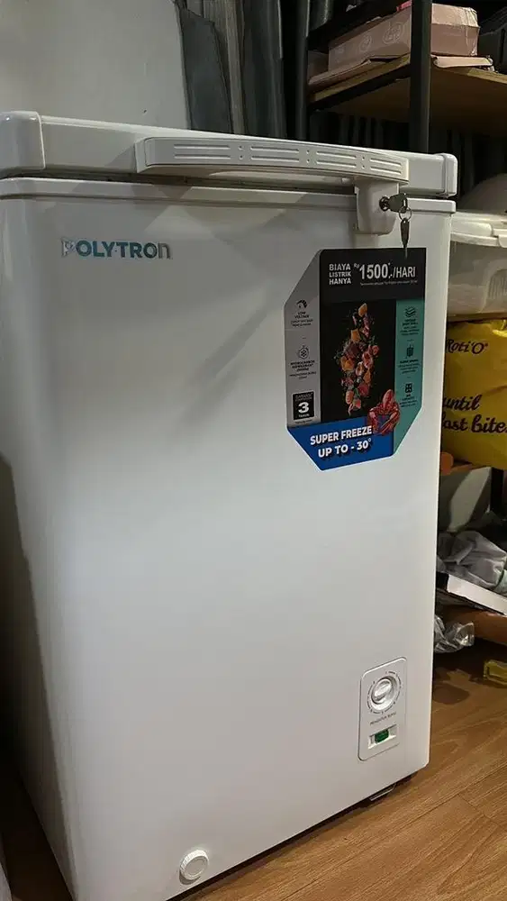 Polytron chest Freezer Box 100ltr PCF 118