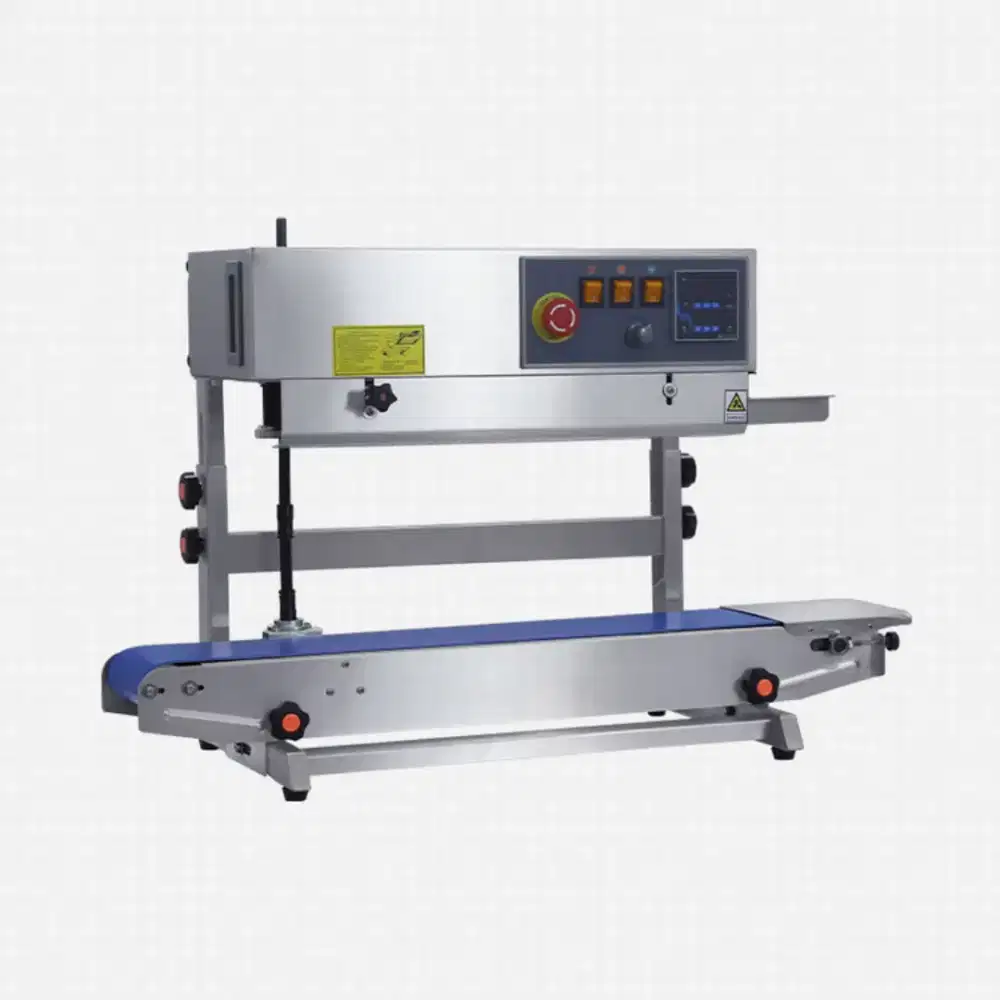 Mesin continuous band Sealer merk Hualien frb 770ii