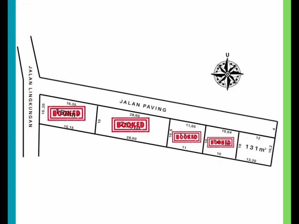 Dijual Tanah Luas 131 M2 Maguwoharjo Jogja Siap Bangun Legalitas Pekarangan