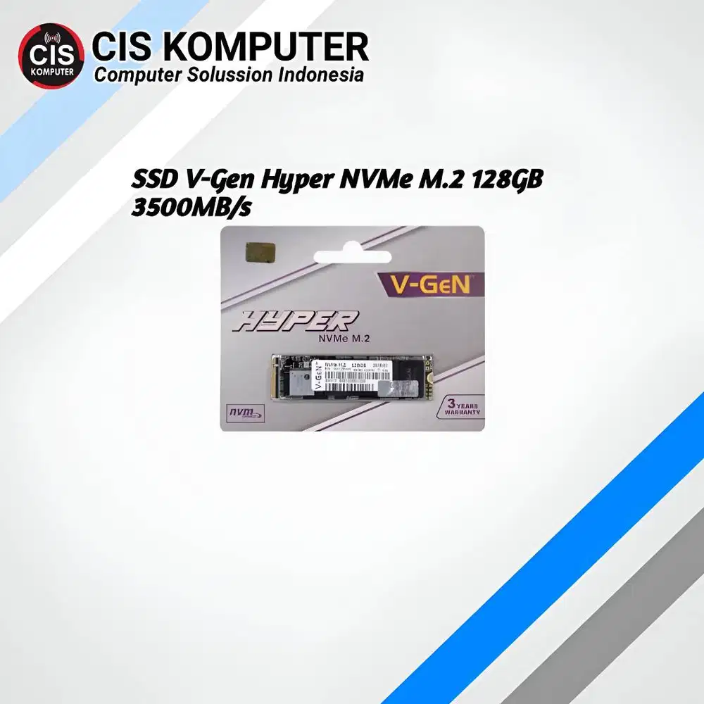 READY SSD V-Gen Hyper NVMe M.2 128GB 3500MB/s