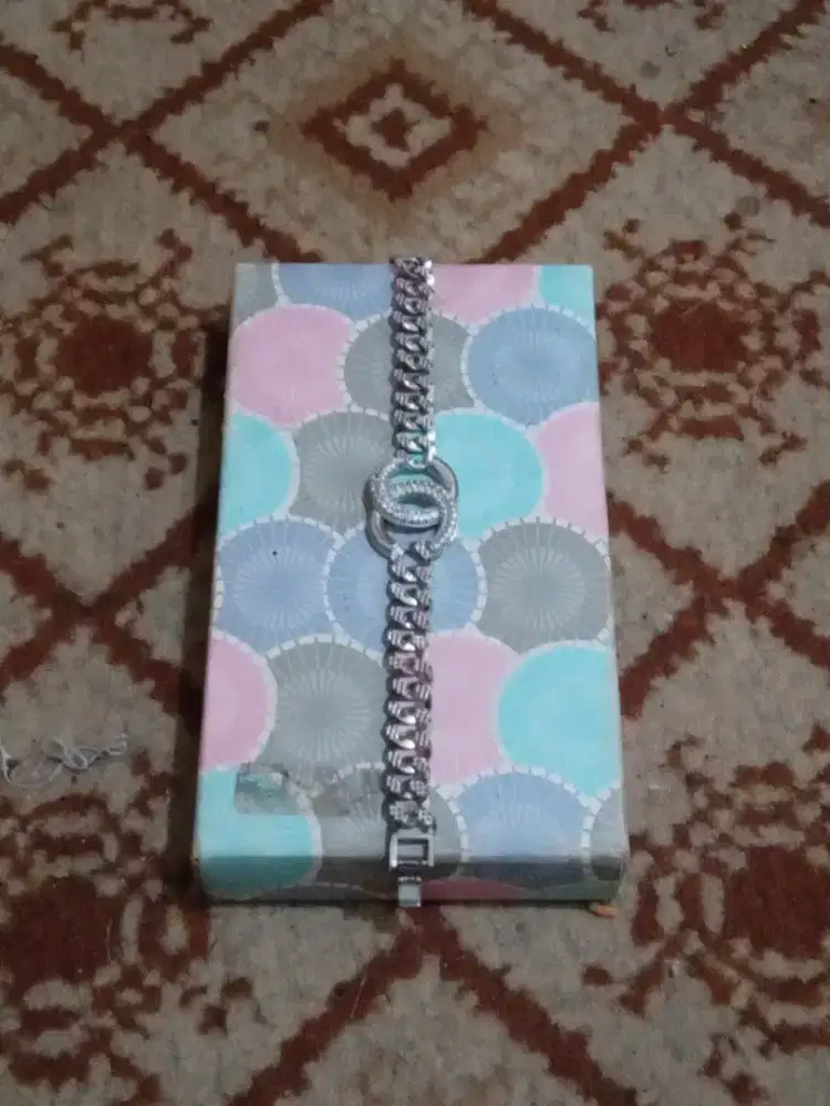 Gelang Rantai Wanita Sisik Naga Titanium Anti Karat