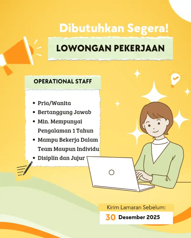 Informasi lowongan Pekerjaan