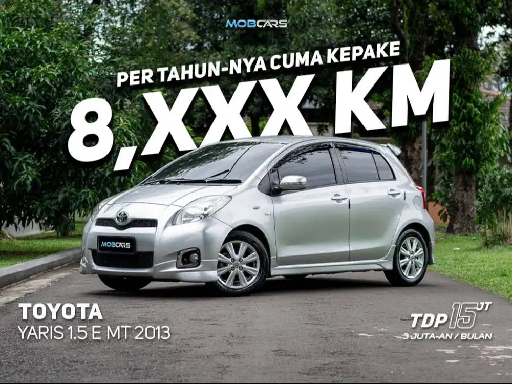 ANGSURAN 3JT!! YARIS E 1.5 MT 2013 MOBCARS KREDIT