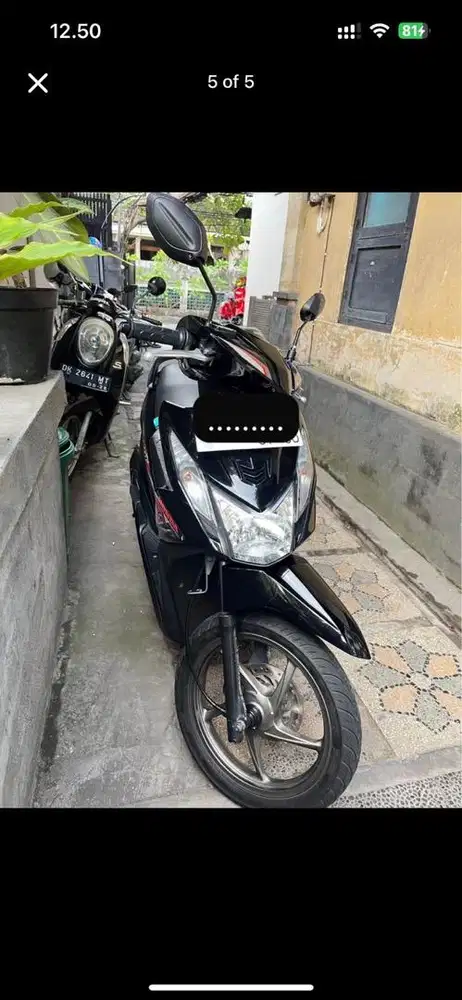 HONDA BEAT 2015 BLACK
