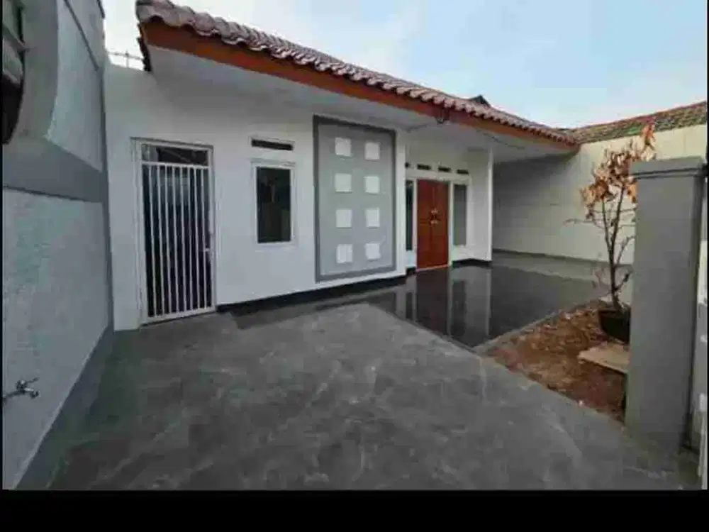 dijual rumah baru renov di Pulogebang permai Jakarta Timur