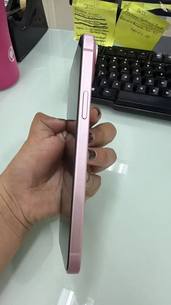 Dijual cepat: IPHONE 15 PLUS SECOND 128GB PINK