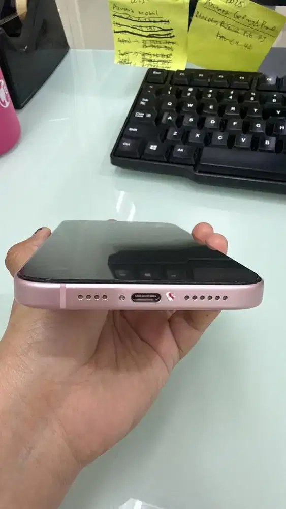 Dijual cepat: IPHONE 15 PLUS SECOND 128GB PINK