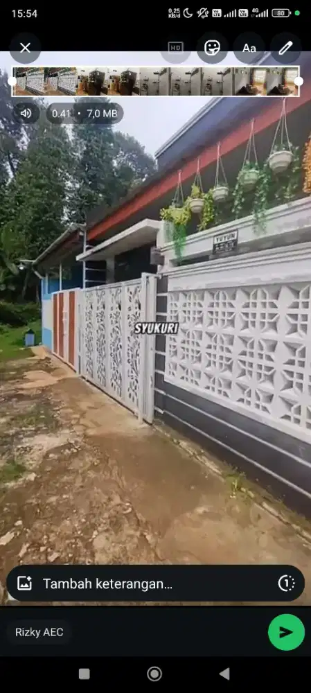 Dijual rumah di Bojonggede