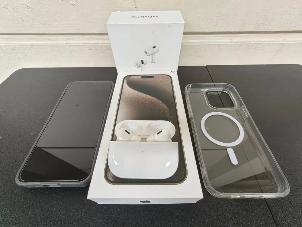 Iphone 15 Pro Max 256GB 100% Original Like New Free Airpod Pro Gen 2