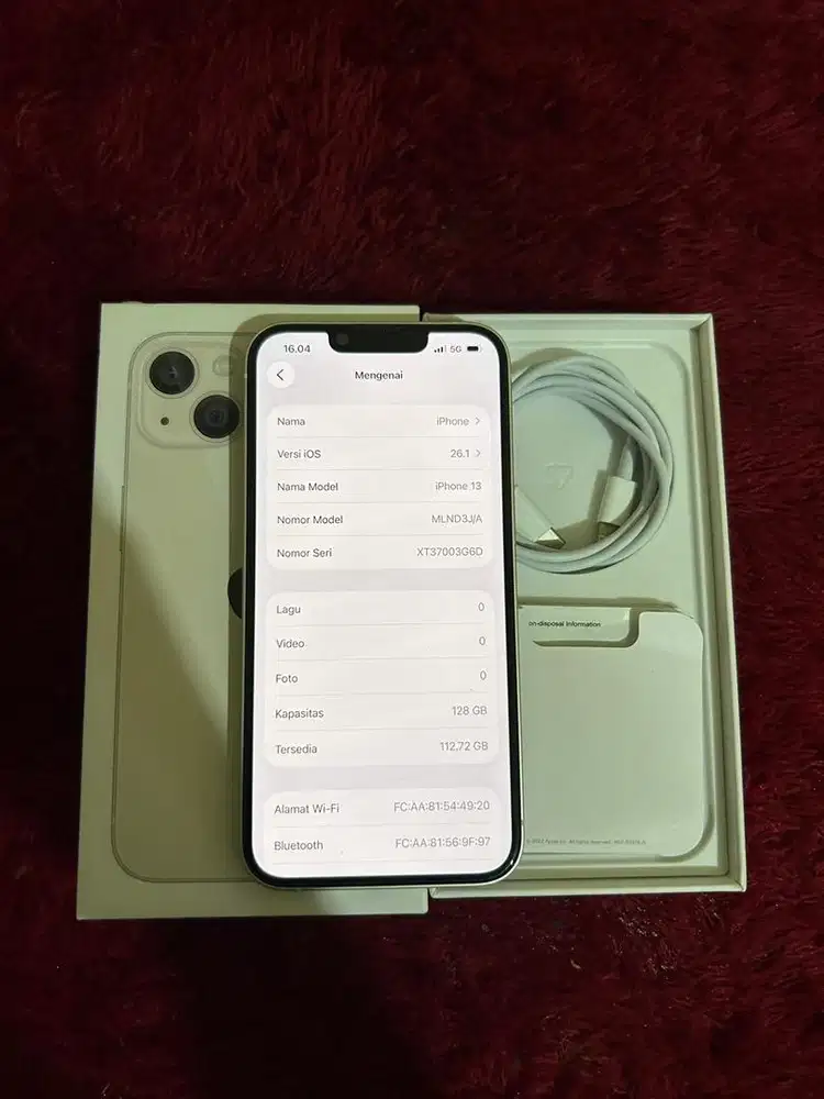 iPhone 13 Starlight 128gb Inter