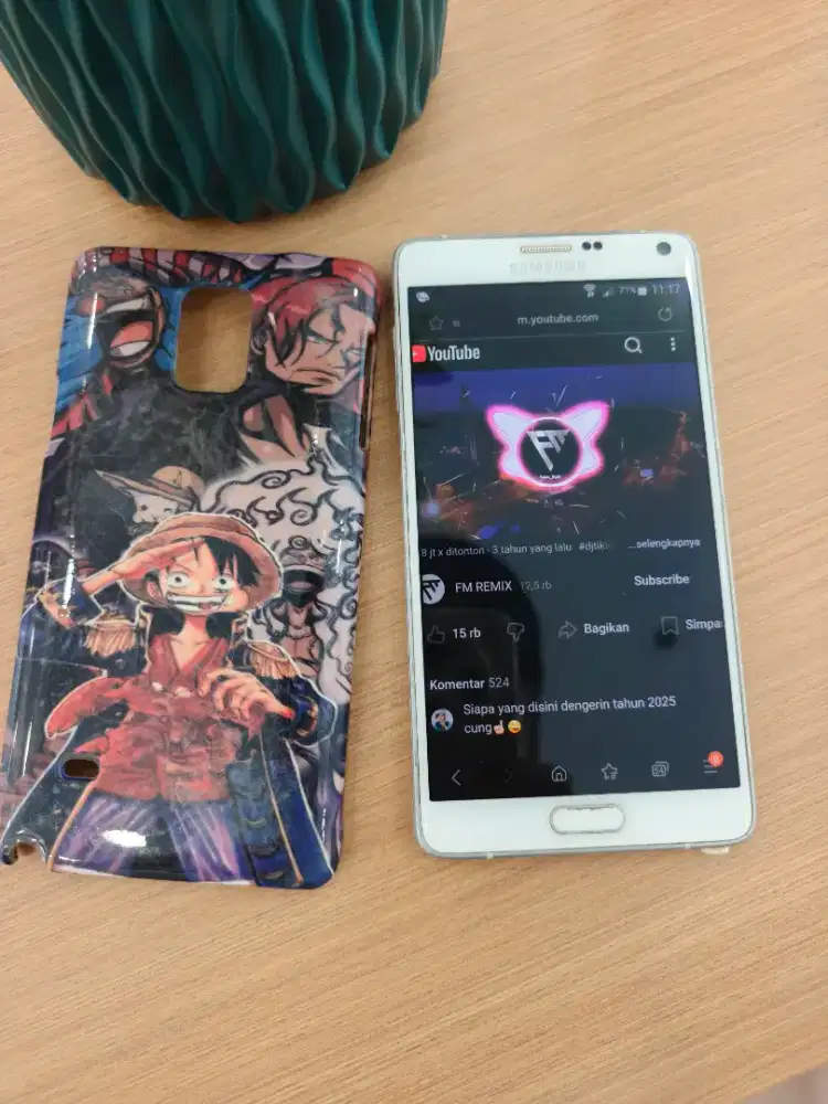 Samsung note 4 jaringan 4G lancar