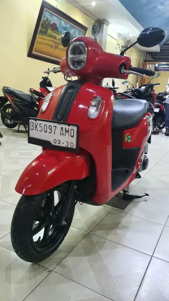 Fazzio 125 Hybrid 2024 Cantik-Mentah Habis Odomtr 6.000 KM-plaza motor
