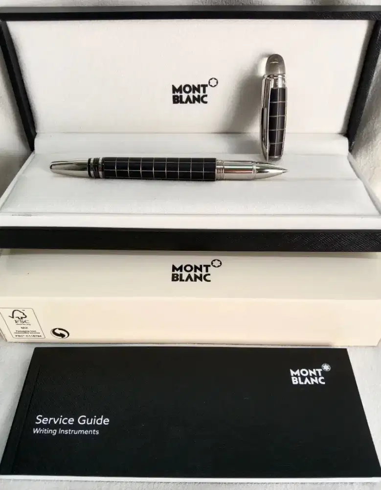 Montblanc starwalker rubber platinum fineliner