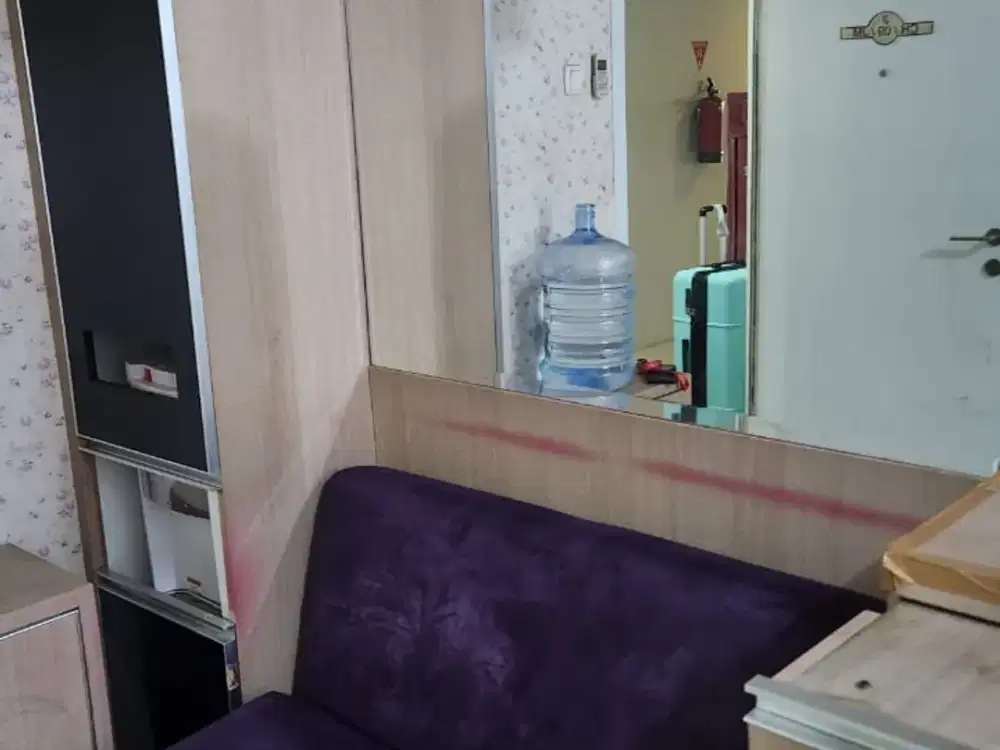 APARTEMEN GREEN PRAMUKA CITY 2 KAMAR FULL FURNISHED INCLUDE MAINTANCE TOWER CHRYSANT JAKARTA PUSAT