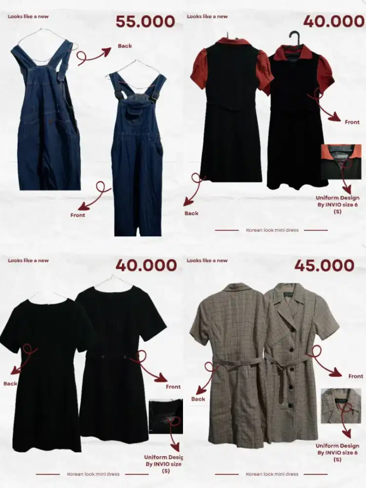 Preloved Dress Wanita