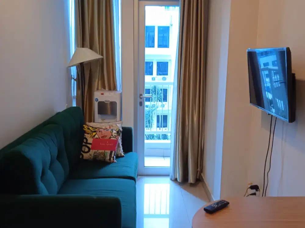 Dijual Cepat Apartemen Capitol Park Salemba Jakarta 2BR Sapphire Murah