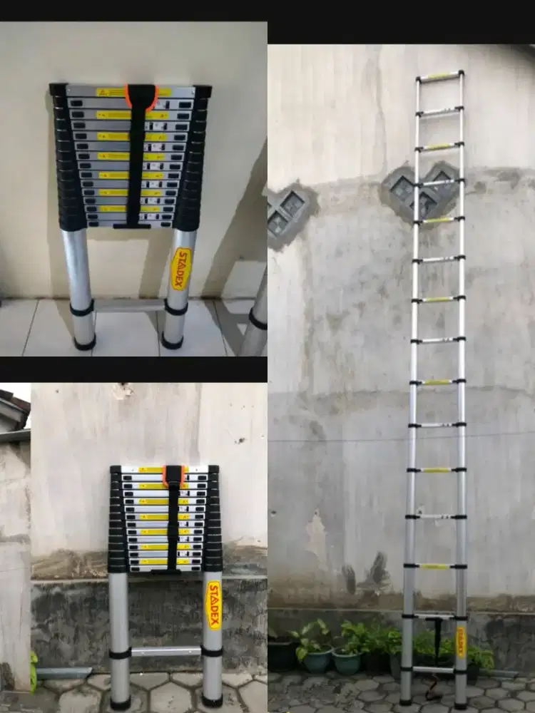 Tangga teleskopik single 4.4m wifi pln telkom