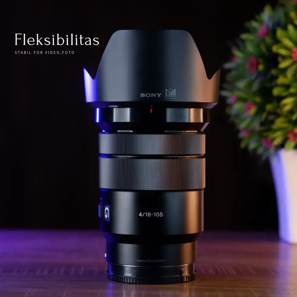 Solusi Tangan Tremor | Lensa Sony E 18-105mm F4 OSS Sapujagad Sony A+