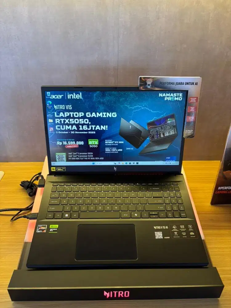 CICILAN LAPTOP ACER AMD RYZEN 7 16/512 Gb PROMO BUNGA RINGAN