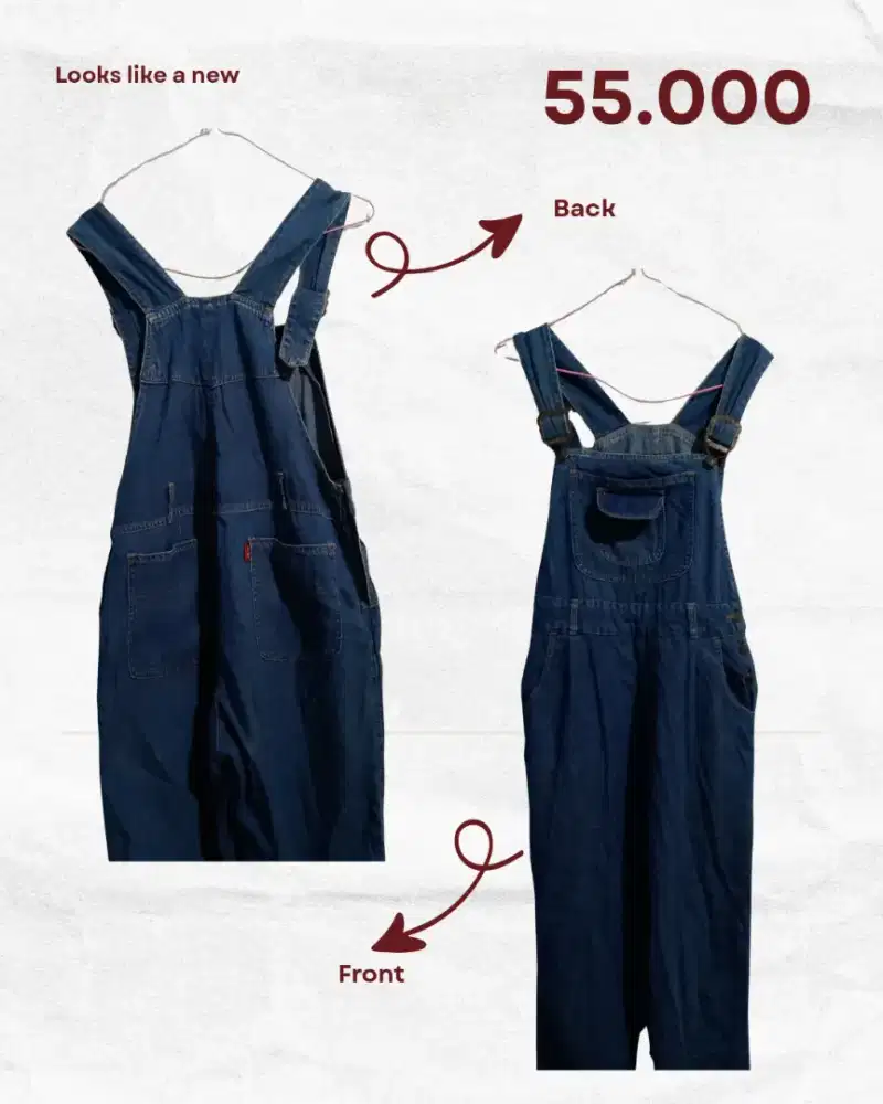 Preloved Baju Kodok Wanita