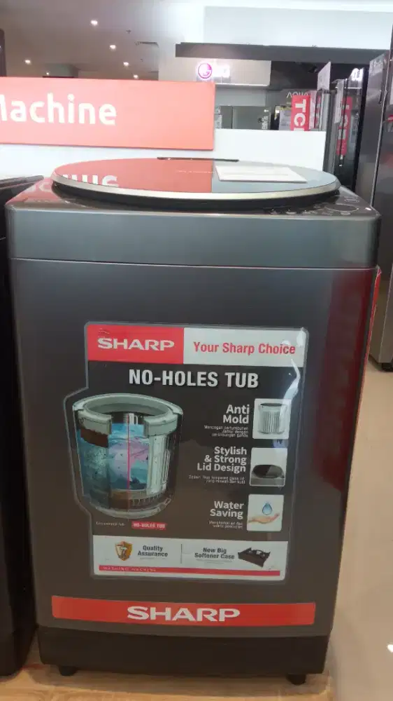 SHARP WASHING MACHINE TL 12KG