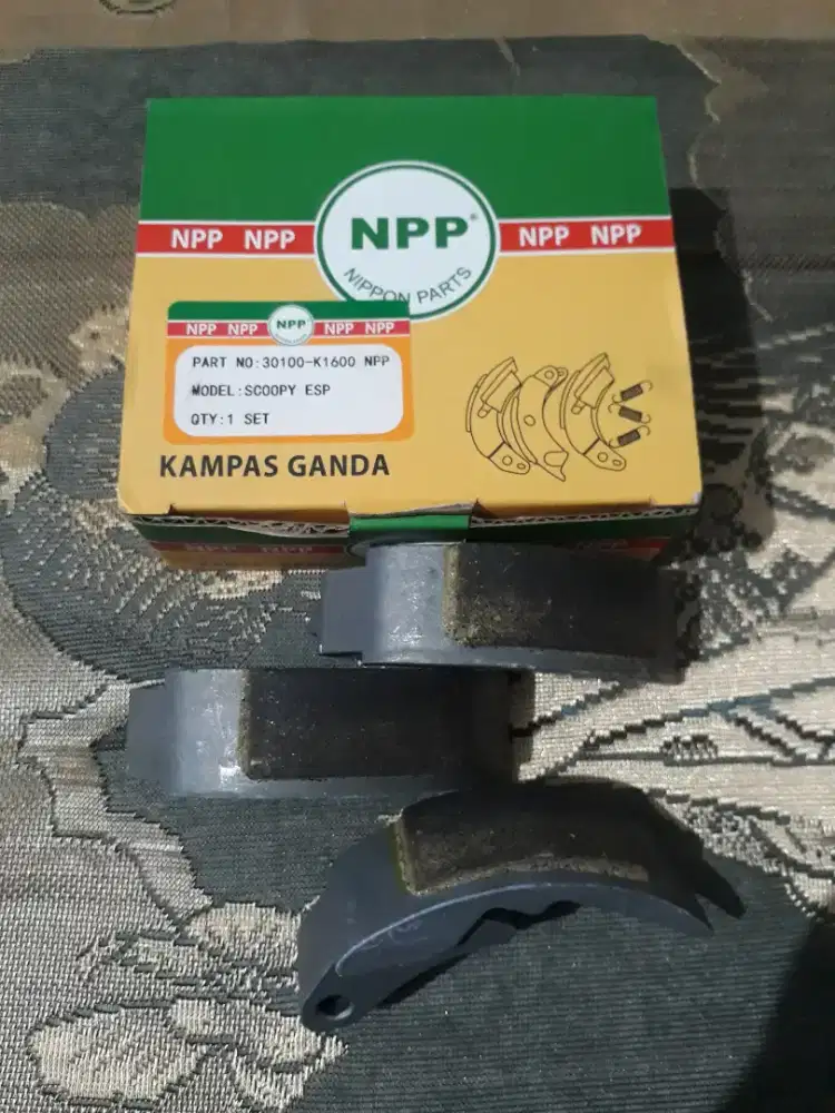 Kampas ganda npp k16 scoopy 2017 ke atas