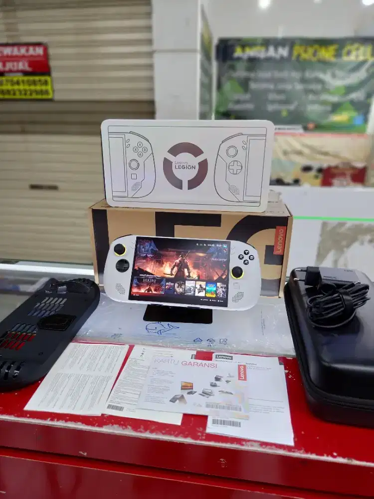 Lenovo Legion go S 512gb umur seminggu full aksesoris dan game