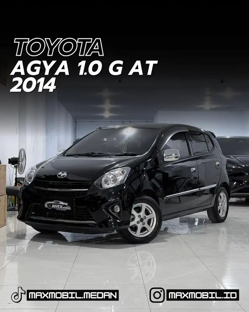 [DP ] TOYOTA AGYA 1.0 G AT 2014 pemakain 2015