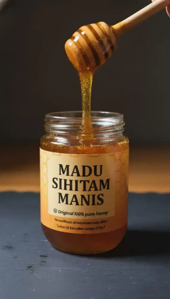 Madu berkualitas dari madu sihitam manis