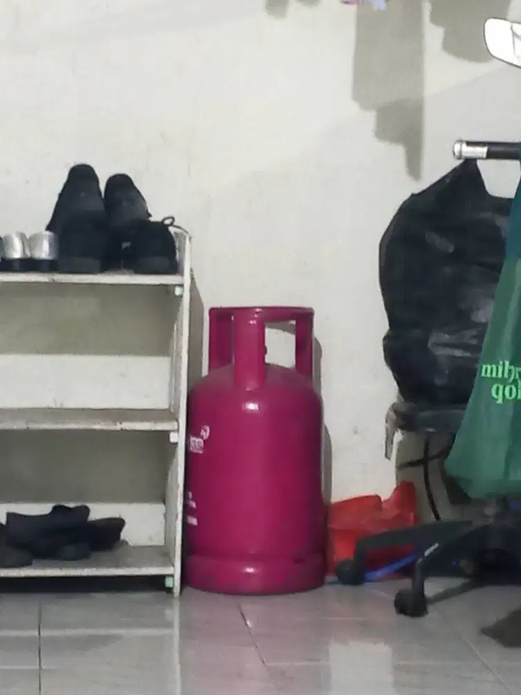 Tabung gas 12kg bright gas pink