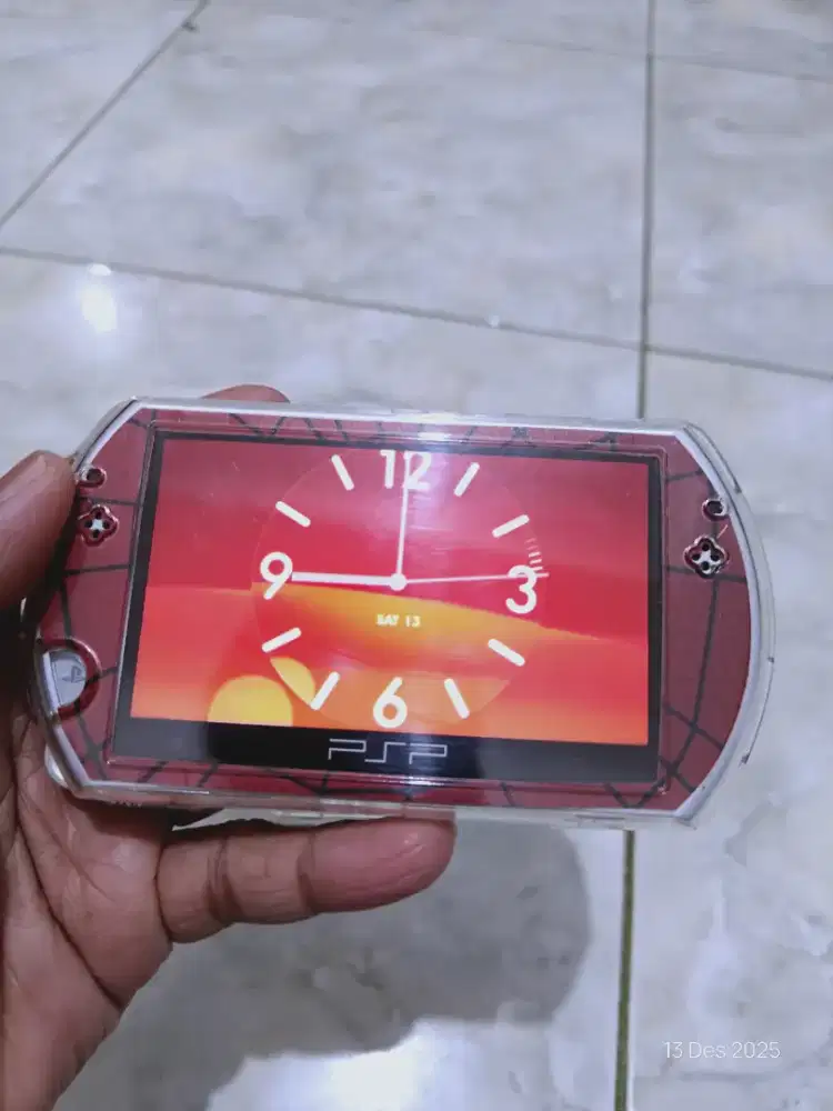 Sony Playstation Go Spiderman Edition ,Jual Mulus Masih Sangat Baik