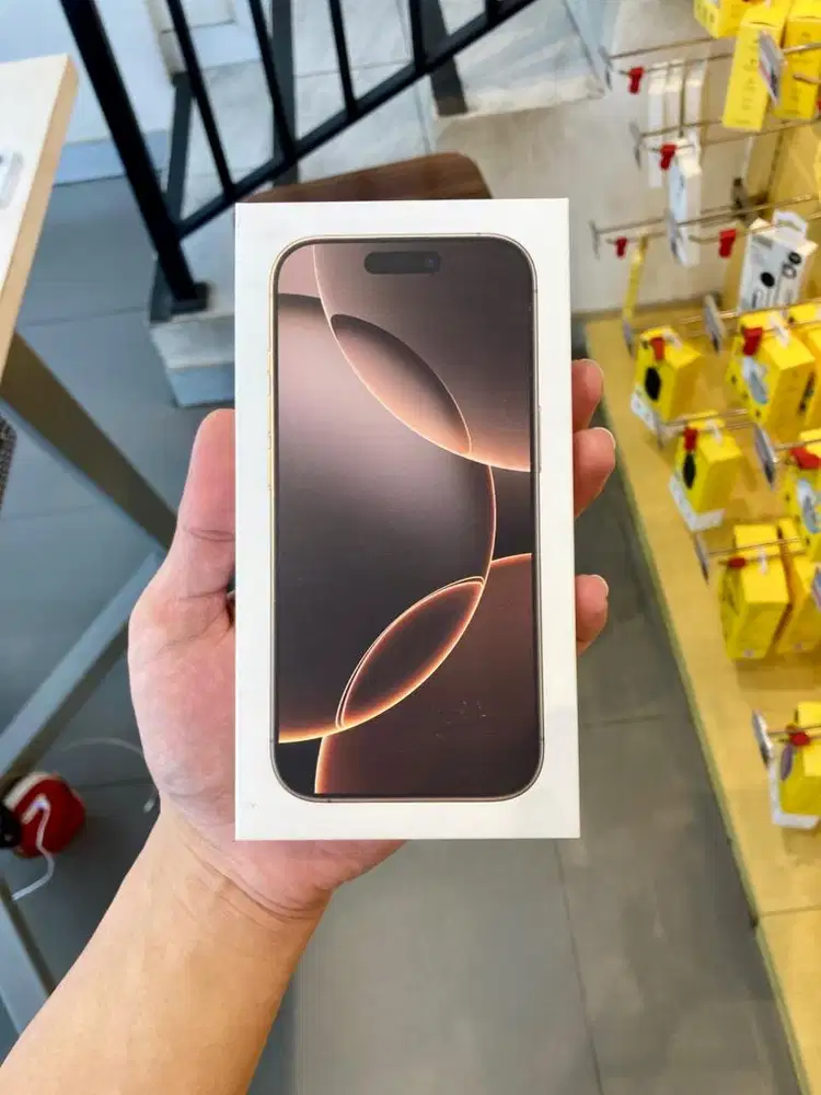 Promo iphone 16 pro max dessert