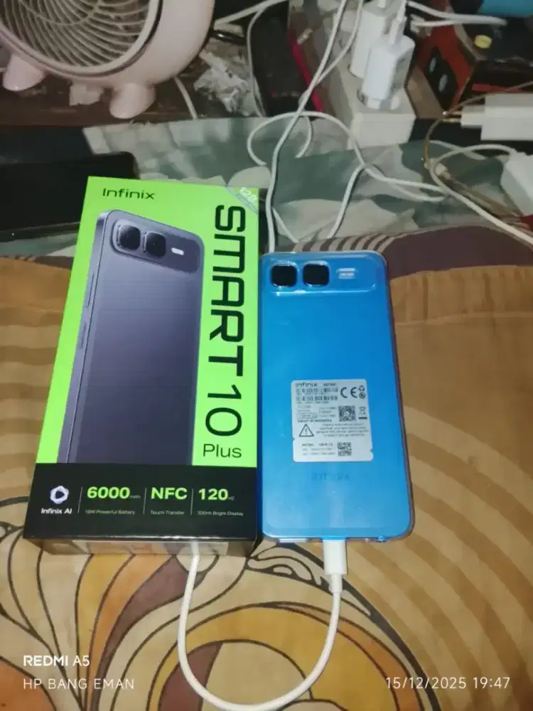 INFINIX SMART 10 PLUS 8+8/128(NEGO WARAS)