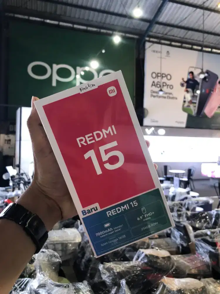 REDMI 15 RAM 16 2JUTAAN BISA COD